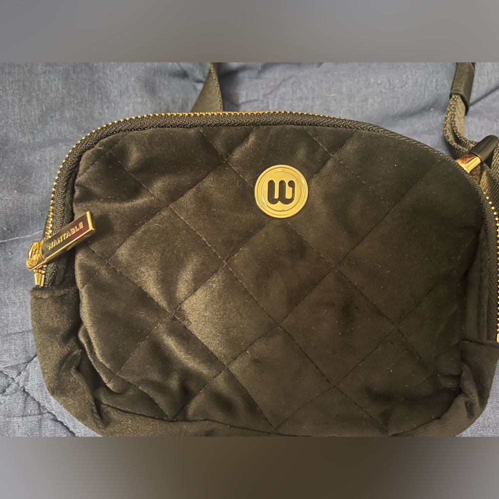 Black Quilted Bag